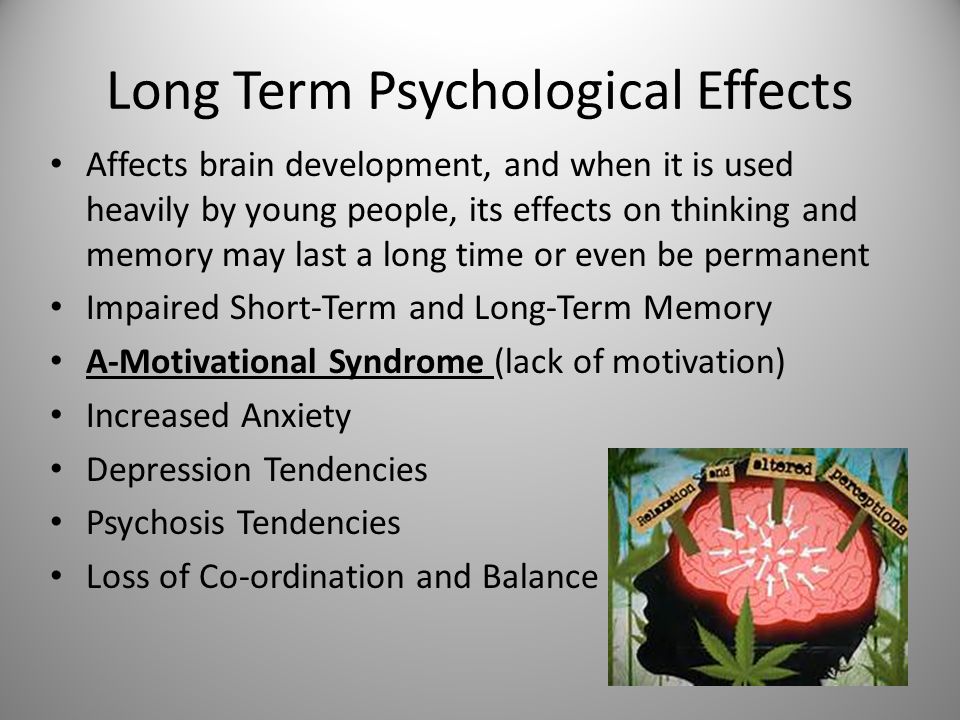 List of psychological effects